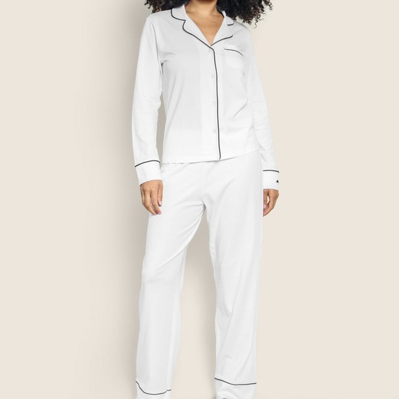 Petite Plume Luxe Pima Cotton Pajamas - Picture 13 of 14